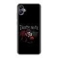 Дизайнерский силиконовый чехол для Samsung Galaxy A05 Death note Тетрадь смерти