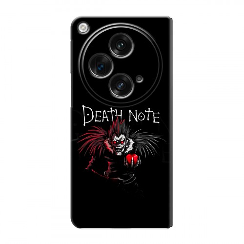 Дизайнерский пластиковый чехол для OPPO Find N3 Death note Тетрадь смерти
