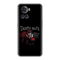 Дизайнерский силиконовый чехол для OnePlus Ace Death note Тетрадь смерти