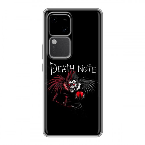 Дизайнерский пластиковый чехол для Vivo V30 5G Death note Тетрадь смерти