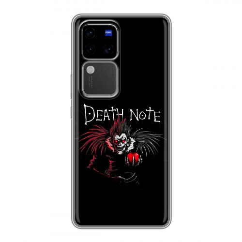 Дизайнерский силиконовый чехол для Vivo V30 Pro Death note Тетрадь смерти