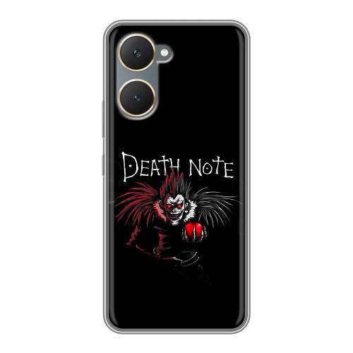 Дизайнерский силиконовый чехол для Vivo Y03 Death note Тетрадь смерти