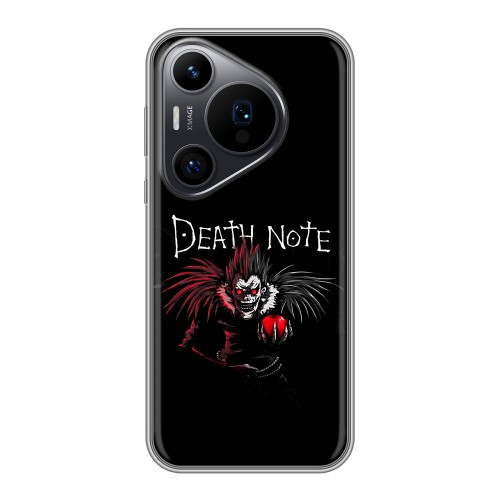 Дизайнерский силиконовый чехол для Huawei Pura 70 Pro Death note Тетрадь смерти
