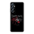 Дизайнерский пластиковый чехол для Realme C65 Death note Тетрадь смерти