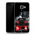 Дизайнерский пластиковый чехол для Samsung Galaxy C5 BMW БМВ