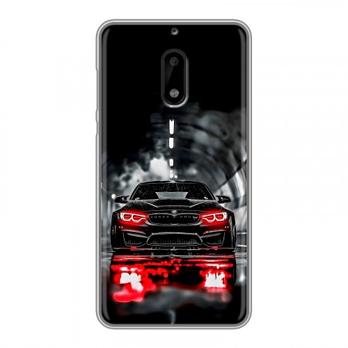 Дизайнерский пластиковый чехол для Nokia 6 BMW БМВ