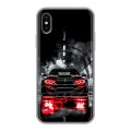 Дизайнерский силиконовый чехол для Iphone x10 BMW БМВ
