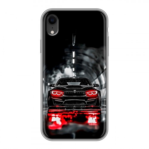 Дизайнерский силиконовый чехол для Iphone Xr BMW БМВ