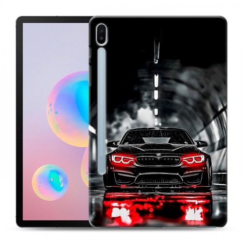 Дизайнерский силиконовый чехол для Samsung Galaxy Tab S6 BMW БМВ