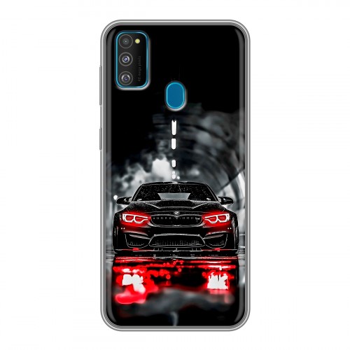 Дизайнерский силиконовый чехол для Samsung Galaxy M30s BMW БМВ