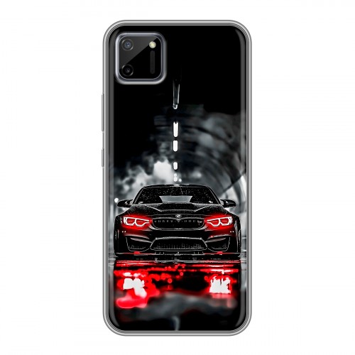 Дизайнерский силиконовый чехол для Realme C11 BMW БМВ