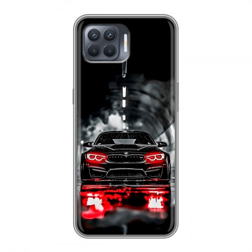 Дизайнерский силиконовый чехол для OPPO Reno4 Lite BMW БМВ