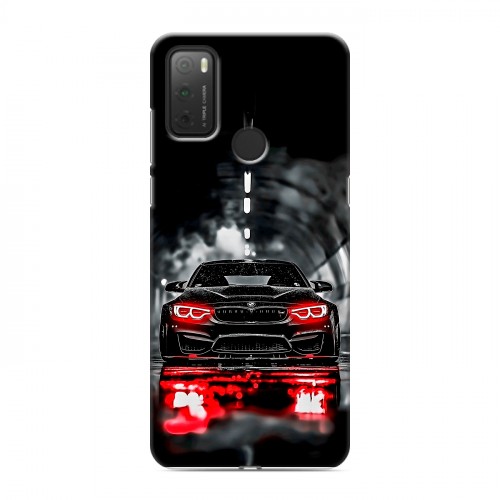 Дизайнерский силиконовый чехол для Alcatel 3L (2021) BMW БМВ