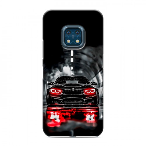 Дизайнерский силиконовый с усиленными углами чехол для Nokia XR20 BMW БМВ