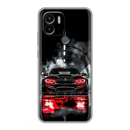 Дизайнерский силиконовый чехол для Xiaomi Redmi A1 Plus BMW БМВ