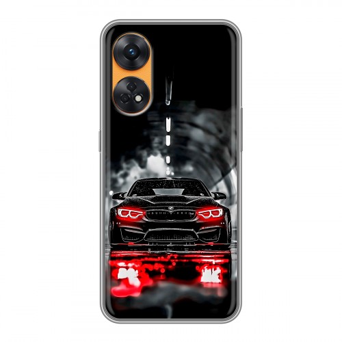Дизайнерский силиконовый чехол для OPPO Reno8 T BMW БМВ