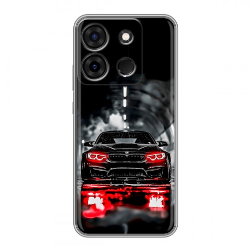 Дизайнерский силиконовый чехол для Infinix Smart 7 BMW БМВ