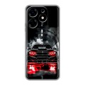 Дизайнерский силиконовый с усиленными углами чехол для Tecno Spark 10 BMW БМВ