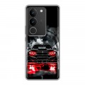 Дизайнерский силиконовый с усиленными углами чехол для Vivo V29 BMW БМВ