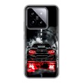 Дизайнерский силиконовый чехол для Xiaomi 14 BMW БМВ