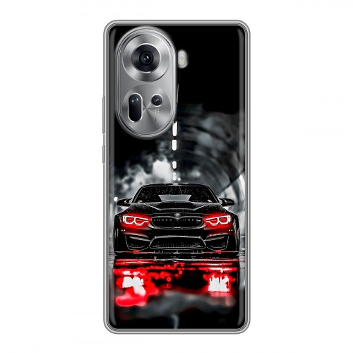 Дизайнерский силиконовый чехол для OPPO Reno 11 BMW БМВ