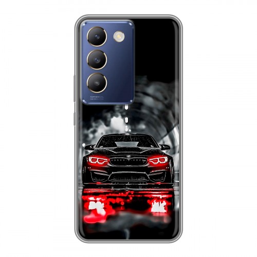 Дизайнерский силиконовый чехол для Vivo V30 Lite BMW БМВ