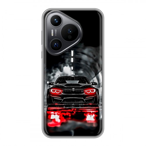 Дизайнерский силиконовый чехол для Huawei Pura 70 BMW БМВ