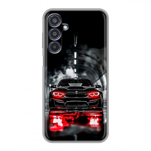 Дизайнерский силиконовый чехол для Samsung Galaxy M35 BMW БМВ