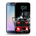 Дизайнерский силиконовый чехол для Samsung Galaxy S6 Edge BMW БМВ