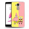 Дизайнерский пластиковый чехол для LG G4 Stylus Спанч боб Спанчбоб
