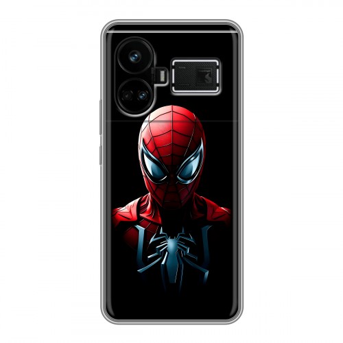 Дизайнерский силиконовый чехол для Realme GT5 Spiderman Человек паук