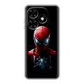 Дизайнерский силиконовый чехол для Tecno Spark Go 2024 Spiderman Человек паук