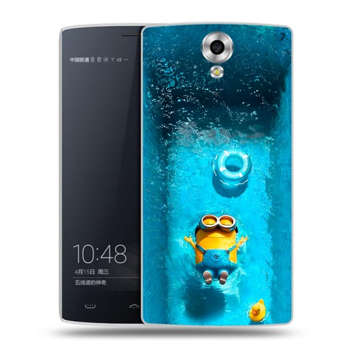 Дизайнерский силиконовый чехол для Homtom HT7 Миньоны