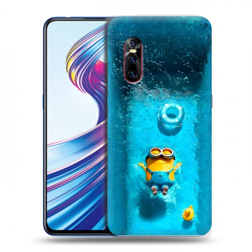 Дизайнерский пластиковый чехол для Vivo V15 Pro Миньоны