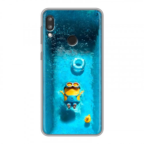 Дизайнерский силиконовый чехол для Lenovo K5 Pro Миньоны