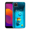 Дизайнерский силиконовый чехол для Huawei Honor 9S Миньоны
