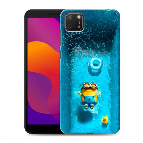 Дизайнерский силиконовый чехол для Huawei Honor 9S Миньоны