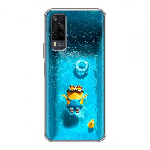 Дизайнерский силиконовый чехол для Vivo Y31 Миньоны