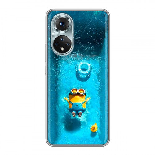 Дизайнерский силиконовый чехол для Huawei Honor 50 Миньоны