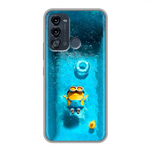 Дизайнерский силиконовый чехол для Itel Vision 3 Миньоны