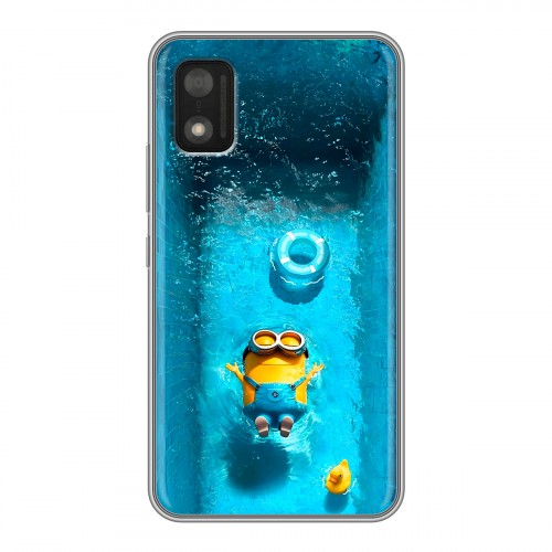 Дизайнерский силиконовый чехол для Itel A17 Миньоны