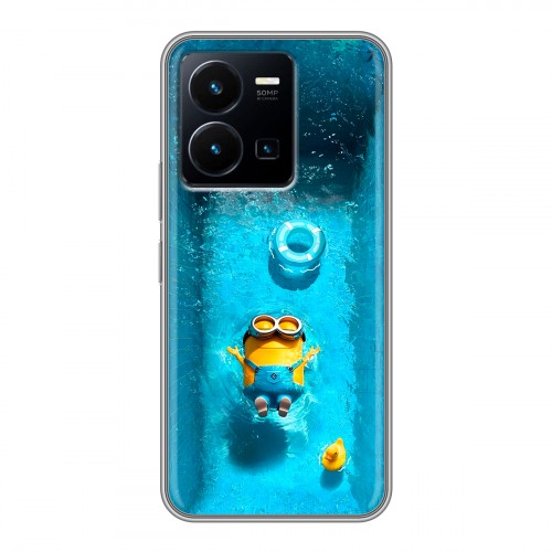 Дизайнерский силиконовый чехол для Vivo Y35 Миньоны