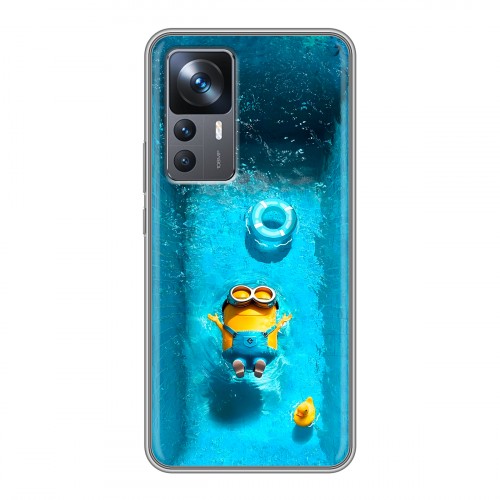 Дизайнерский силиконовый чехол для Xiaomi 12T Миньоны
