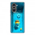 Дизайнерский силиконовый с усиленными углами чехол для Huawei Nova 10 Миньоны