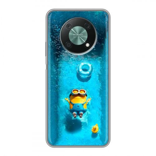 Дизайнерский силиконовый чехол для Huawei Nova Y90 Миньоны