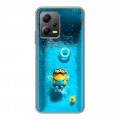 Дизайнерский силиконовый чехол для Xiaomi Poco X5 Миньоны