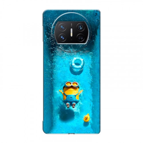 Дизайнерский пластиковый чехол для Huawei Mate X3 Миньоны