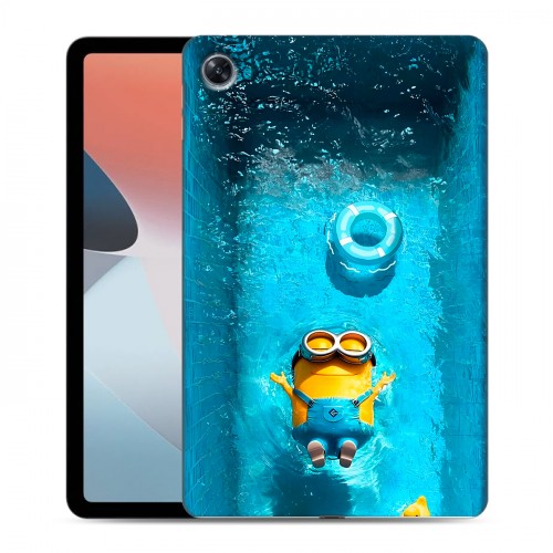 Дизайнерский силиконовый чехол для OPPO Pad Air Миньоны