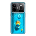 Дизайнерский силиконовый чехол для Realme GT3 Миньоны