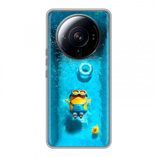 Дизайнерский силиконовый чехол для Xiaomi 12S Ultra Миньоны